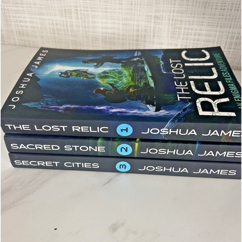 The Lost Relic, Sacred Stone,‎ Secret Cities ENIGMA Files Joshua James BxS